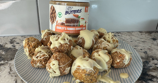 Carrot Cake Fit Butters Energy Protein Bites