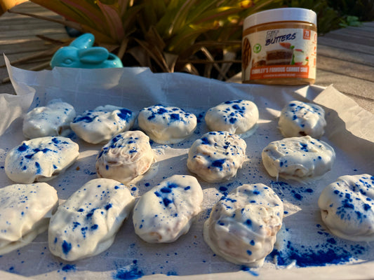 Carrot Cake Fit Butters Chocolate Covered Eggs