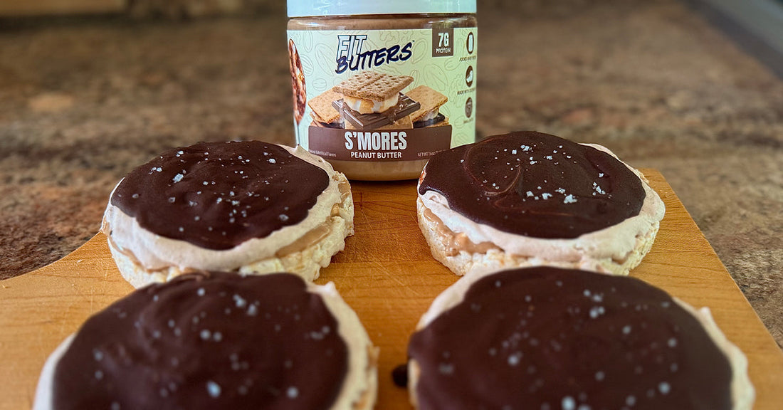 S'mores Protein Rice Cake