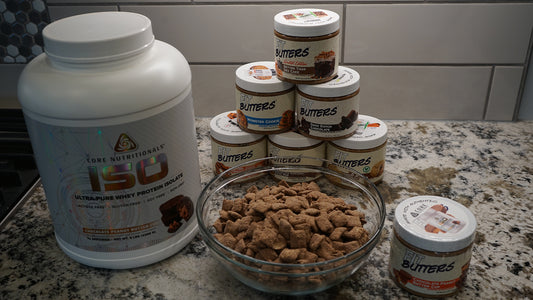 Protein Puppy Chow Recipe: Infused with FIt Butters & Whey Protein Isolate