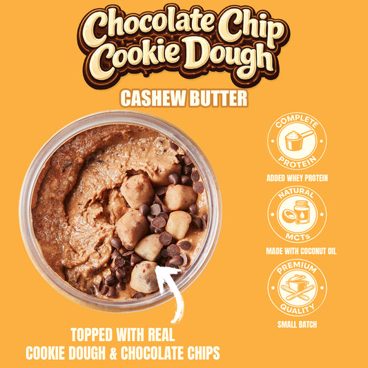 Chocolate Chip Cookie Dough Cashew Butter