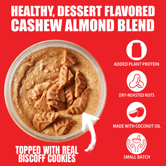 Cookie Butter Cashew Almond Butter (Vegan)