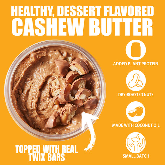 Chocolate Caramel Crunch Bar Cashew Butter