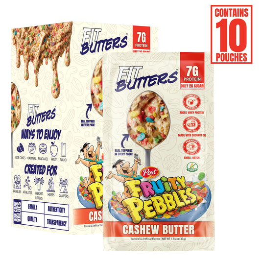 Fruity PEBBLES Cashew Butter Single Serve 10-Pack