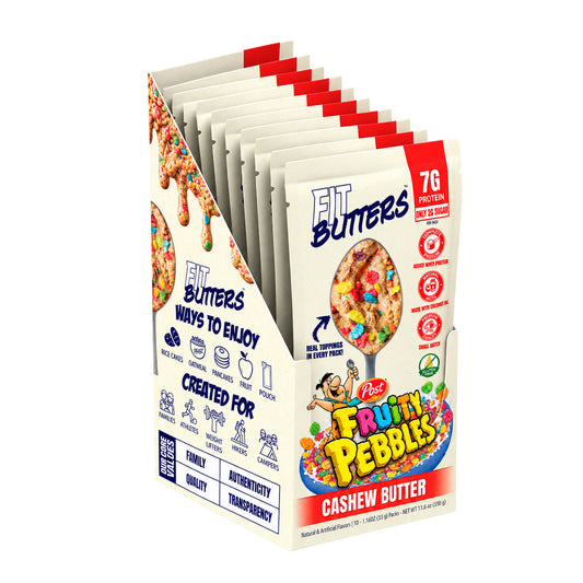 Fruity PEBBLES Cashew Butter Single Serve 10-Pack