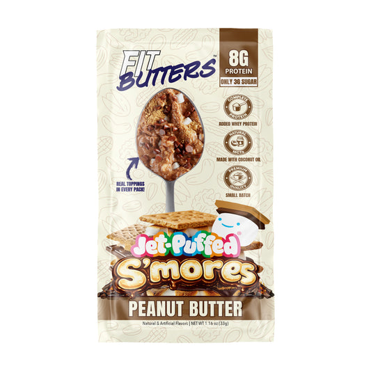 JET-PUFFED S'mores Peanut Butter Single Serve Packs