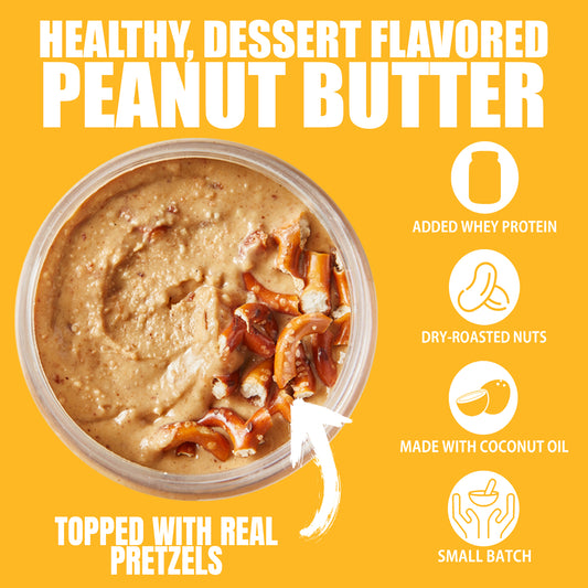 Salted Caramel Pretzel Peanut Butter