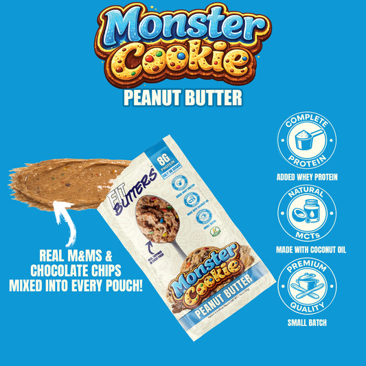 Monster Cookie Peanut Butter Single Serve Packs