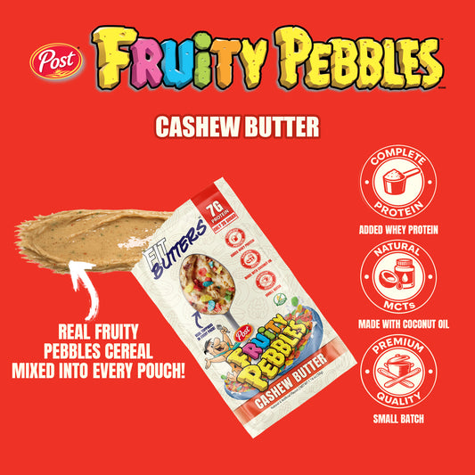 Fruity PEBBLES Cashew Butter Single Serve Packs