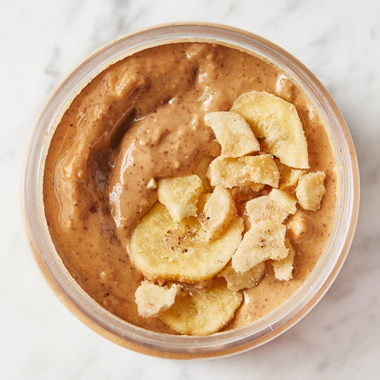 Banana Maple French Toast Cashew Almond Butter (Vegan)