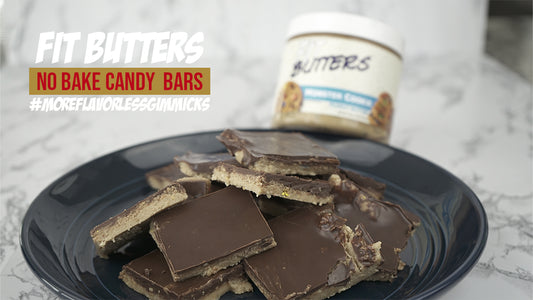 FIt Butters Gluten Free No Bake Candy Bars