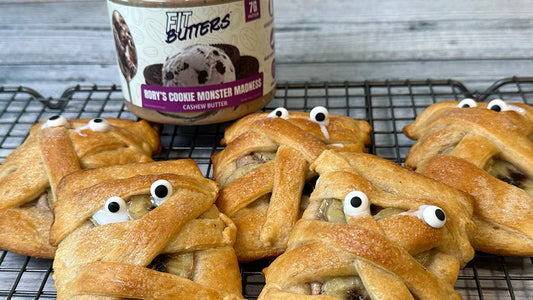 FIt Butters Rory's Cookie Monster Madness Mummy Hand Pies