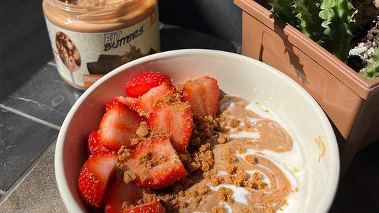 Chocolate Caramel Crunch FIt Butters Protein Oats