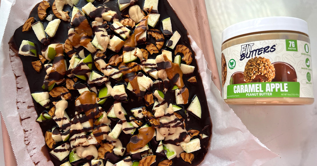 Easy, Fit Butters Caramel Apple Crunch Bark