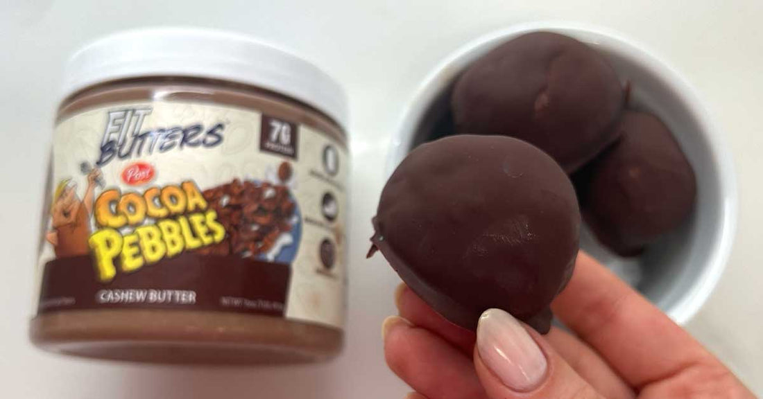 Fit Butters Cocoa PEBBLES™ Protein Truffles