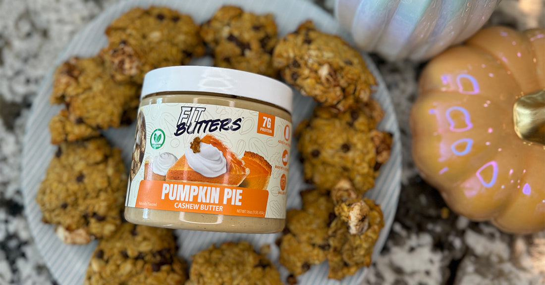 Fit Butters Pumpkin Chocolate Chip Cookies