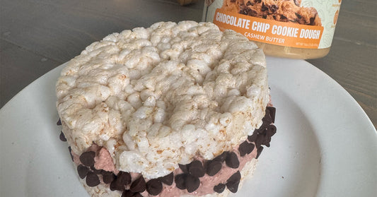 High Protein Chocolate Chip Cookie Dough Fit Butters Ice Cream Sandwich