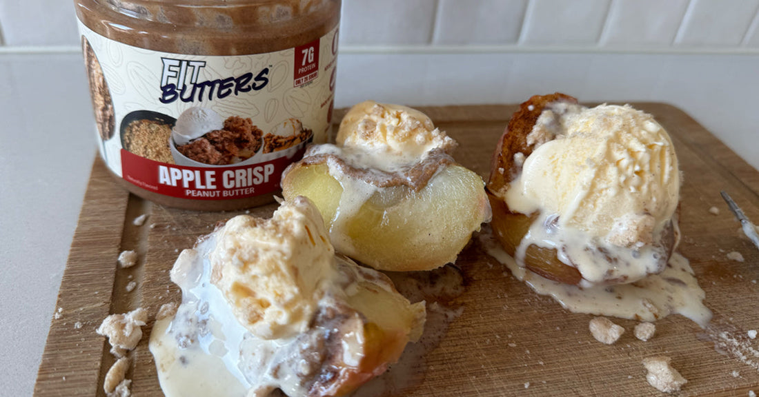 🍎 Air Fryer Baked Apples with Apple Crisp Fit Butters