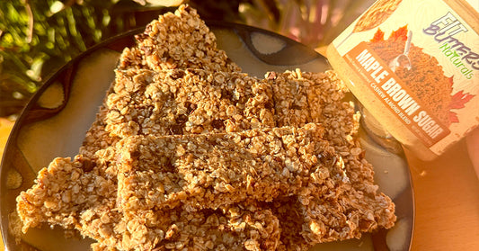 Homemade Fit Butters Maple Brown Sugar Granola Bars 🍁🍫