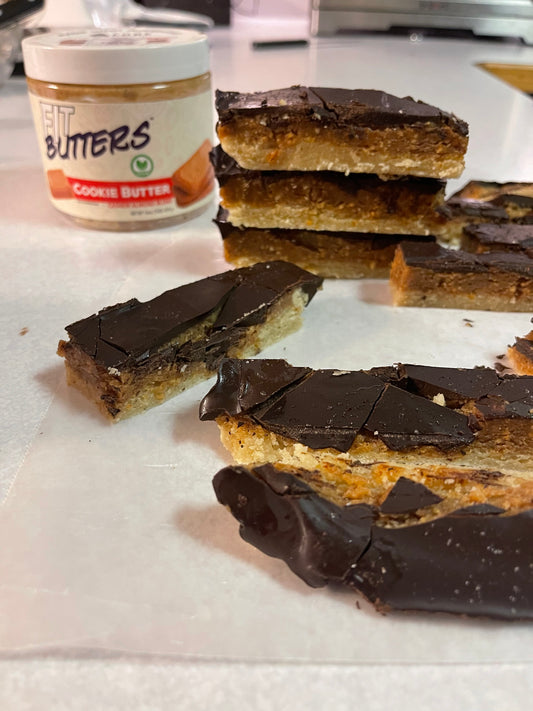 FIt Butter Cookie Butter Chocolate Bars