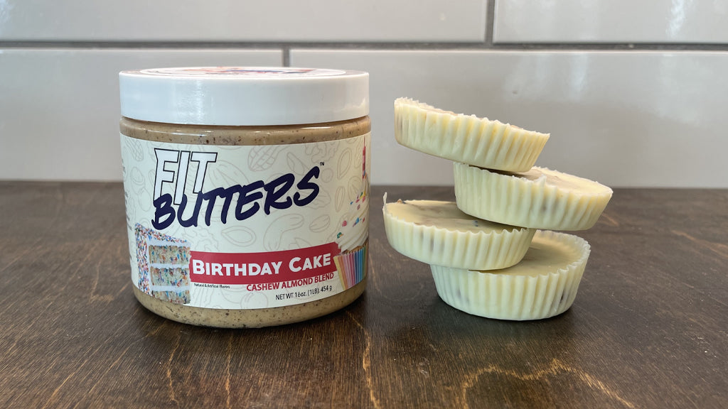 Fit Butters Birthday Cake cups