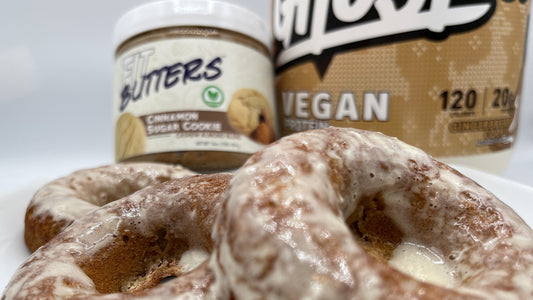 Vegan Gingerbread Protein FIt Butters Donuts