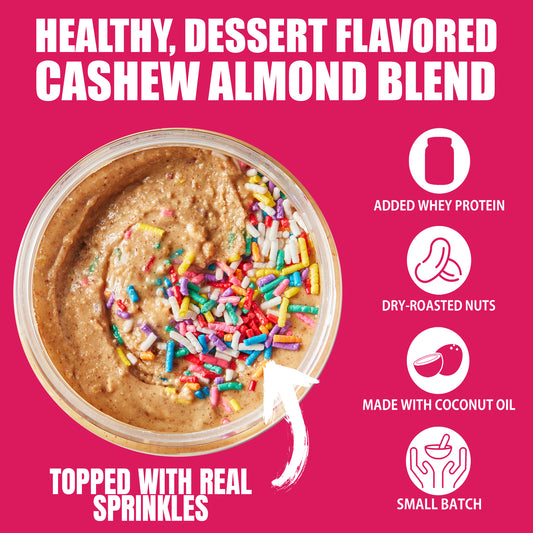 Birthday Cake Cashew Almond Butter