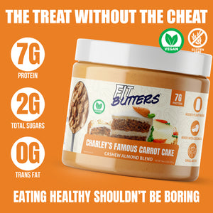 Charley's Famous Carrot Cake Cashew Almond Butter (Vegan)