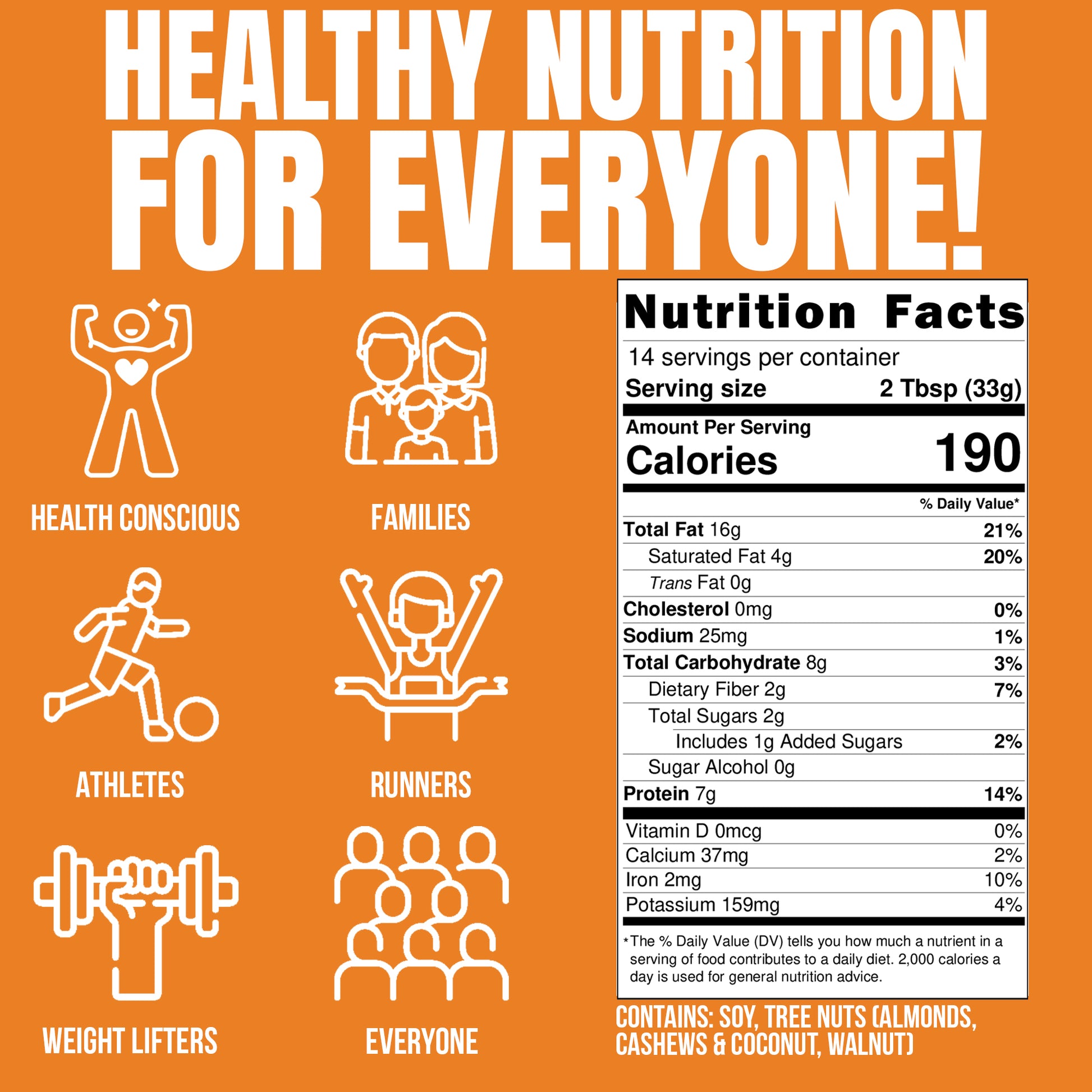 Charley's Famous Carrot Cake Cashew Almond Butter (Vegan)