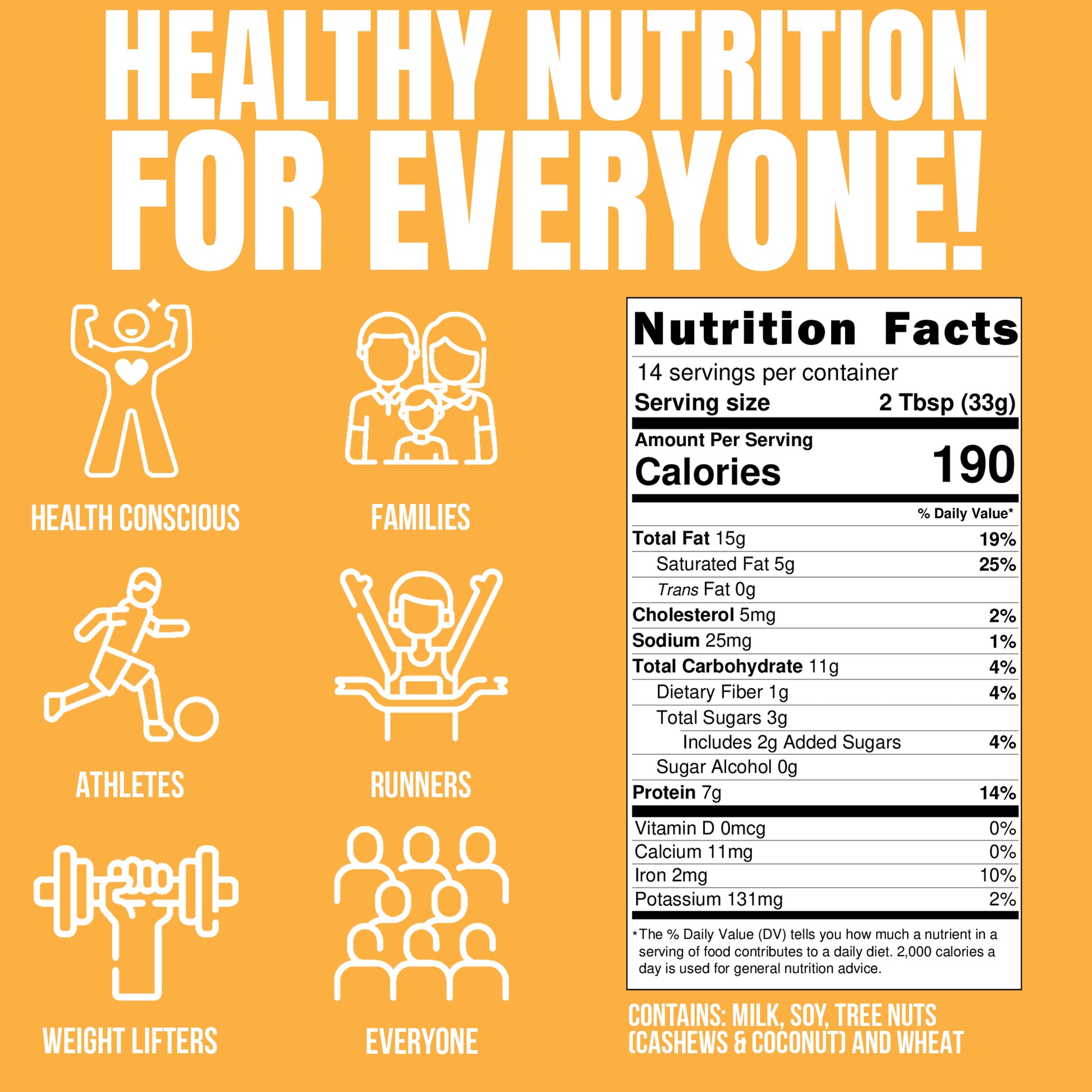 Chocolate Chip Cookie Dough Cashew Butter