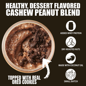 Chocolate Dirt Cake Cashew Peanut Butter