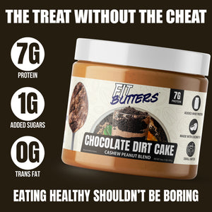Chocolate Dirt Cake Cashew Peanut Butter