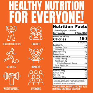 Chocolate Peanut Butter Cup Cashew Almond Butter