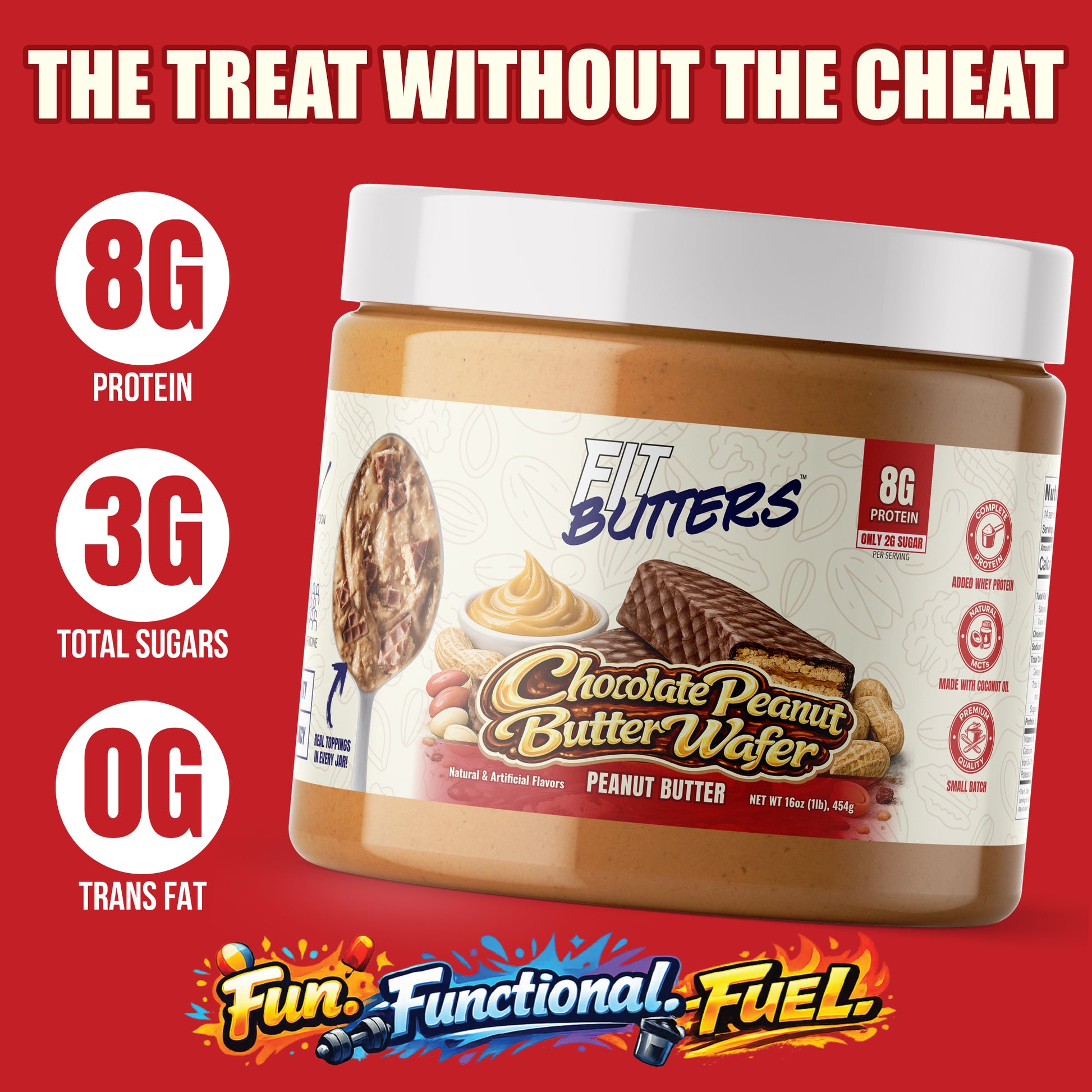Chocolate Peanut Butter Wafer Peanut Butter
