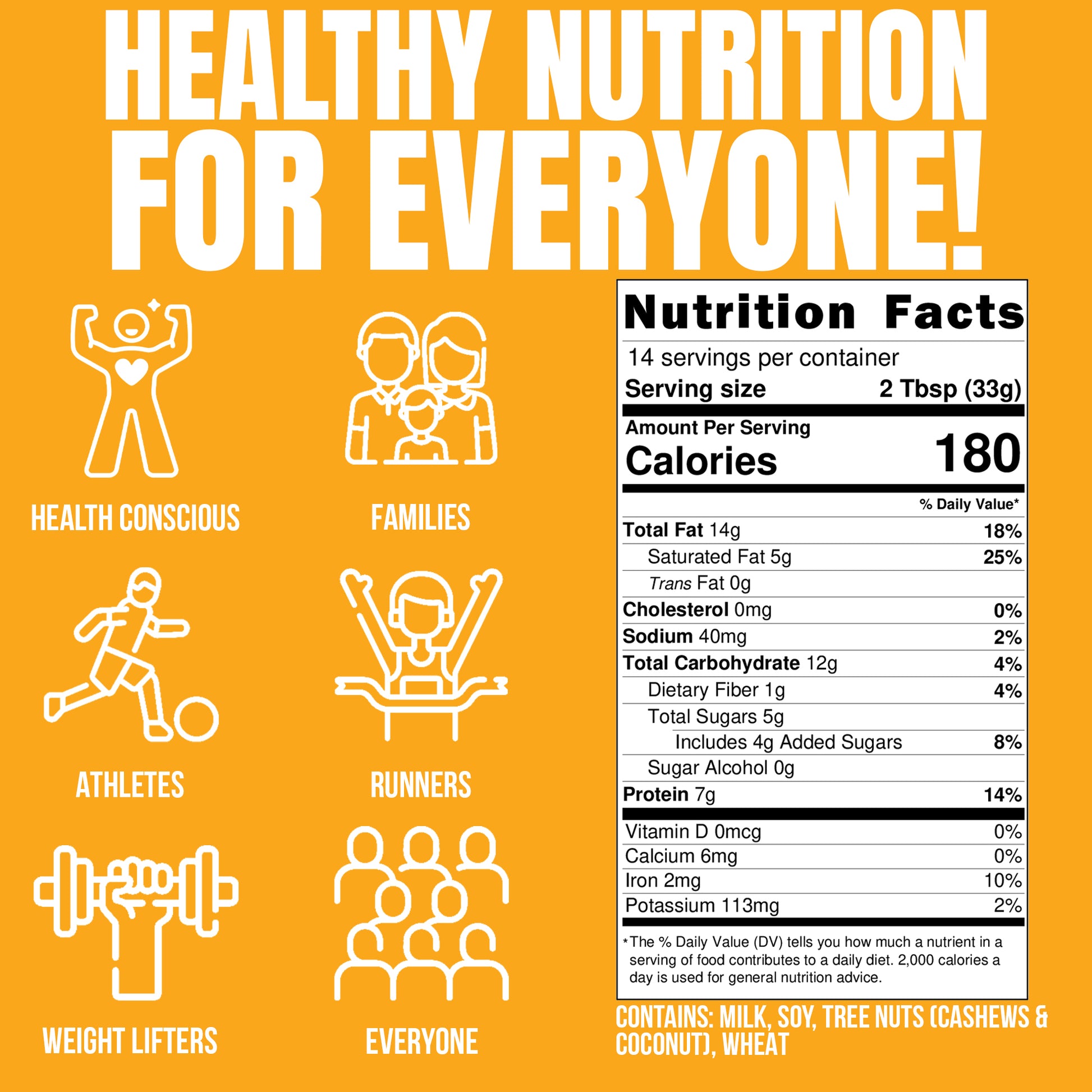 Chocolate Caramel Crunch Bar Cashew Butter