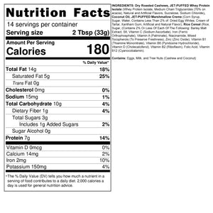 JET-PUFFED™ Cereal Bar Cashew Butter
