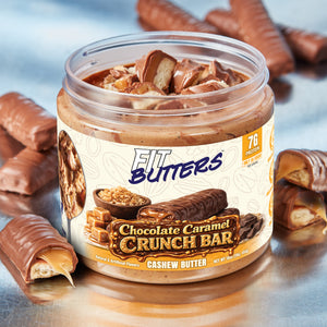 Chocolate Caramel Crunch Bar Cashew Butter