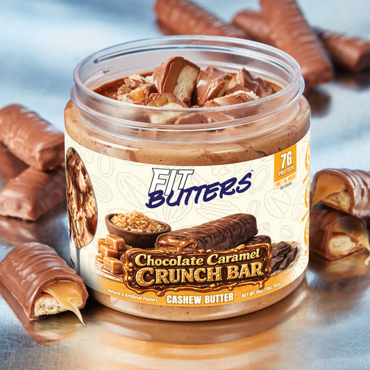 Chocolate Caramel Crunch Bar Cashew Butter