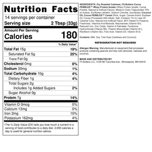 Cocoa PEBBLES™ Cashew Butter