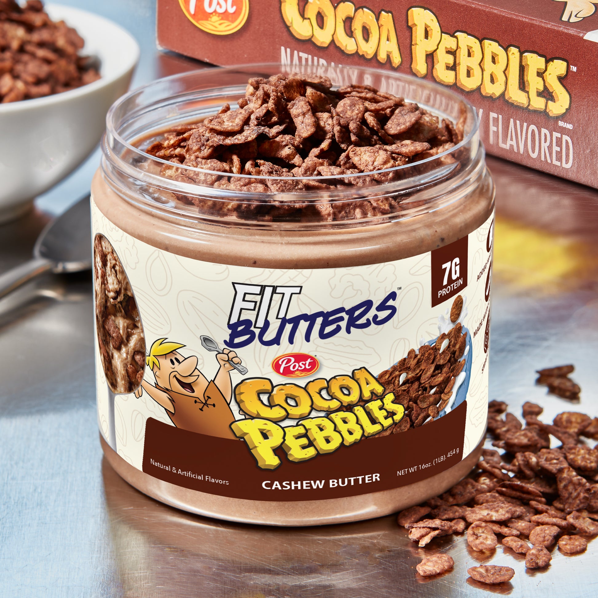 Cocoa PEBBLES™ Cashew Butter