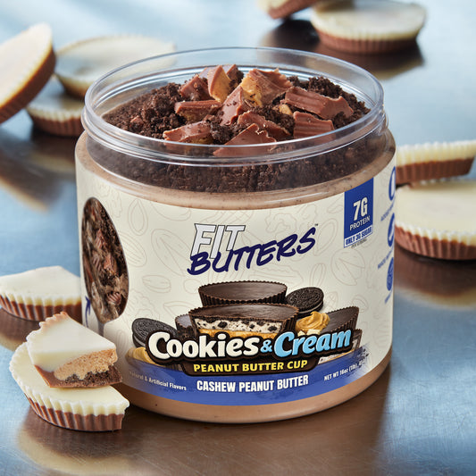 Cookies & Cream Peanut Butter Cup Cashew Peanut Butter
