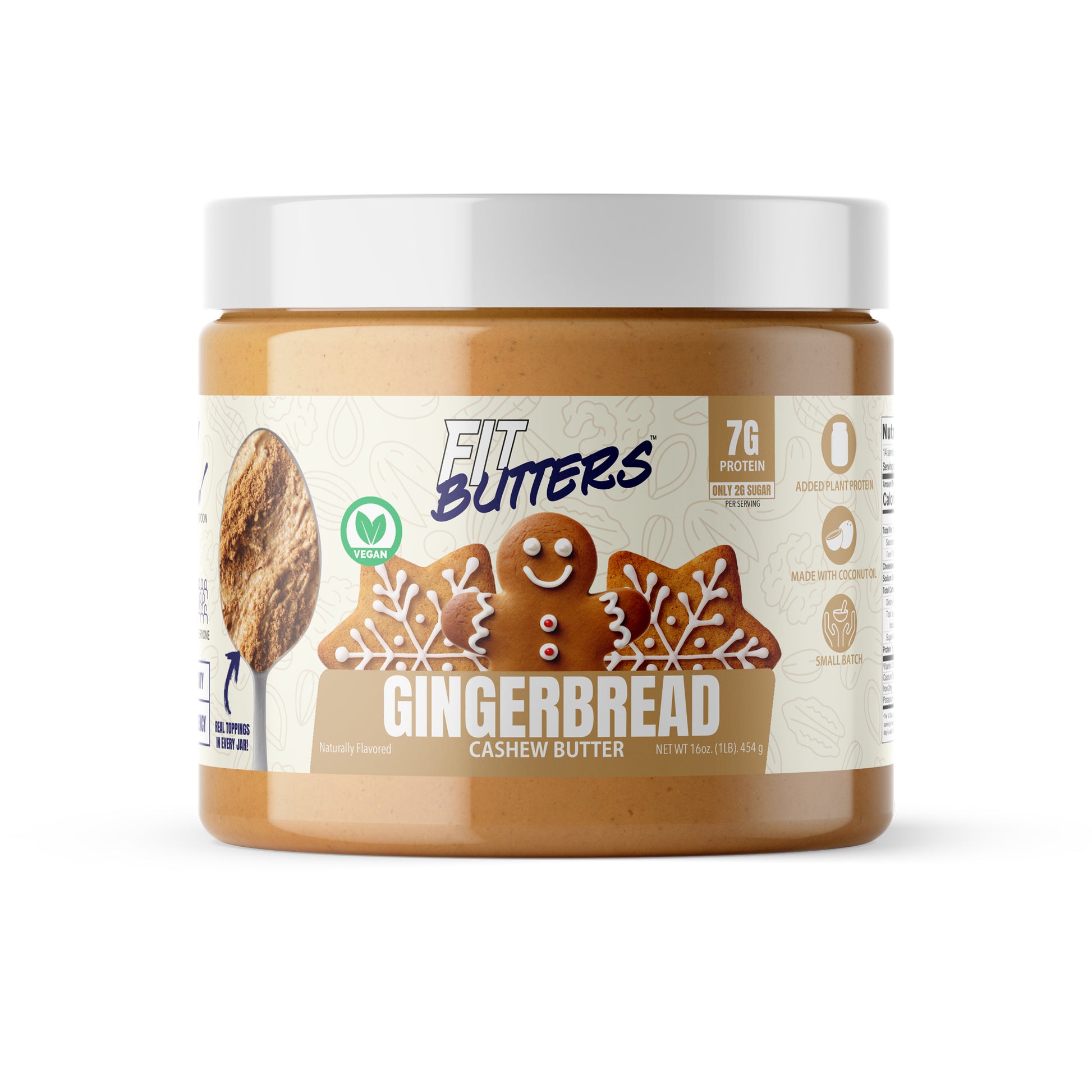 Gingerbread Cashew Butter (Vegan)