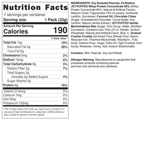 JET-PUFFED S'mores Peanut Butter Single Serve Packs