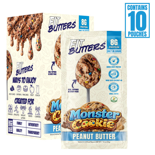 Monster Cookie Peanut Butter Single Serve 10-Pack