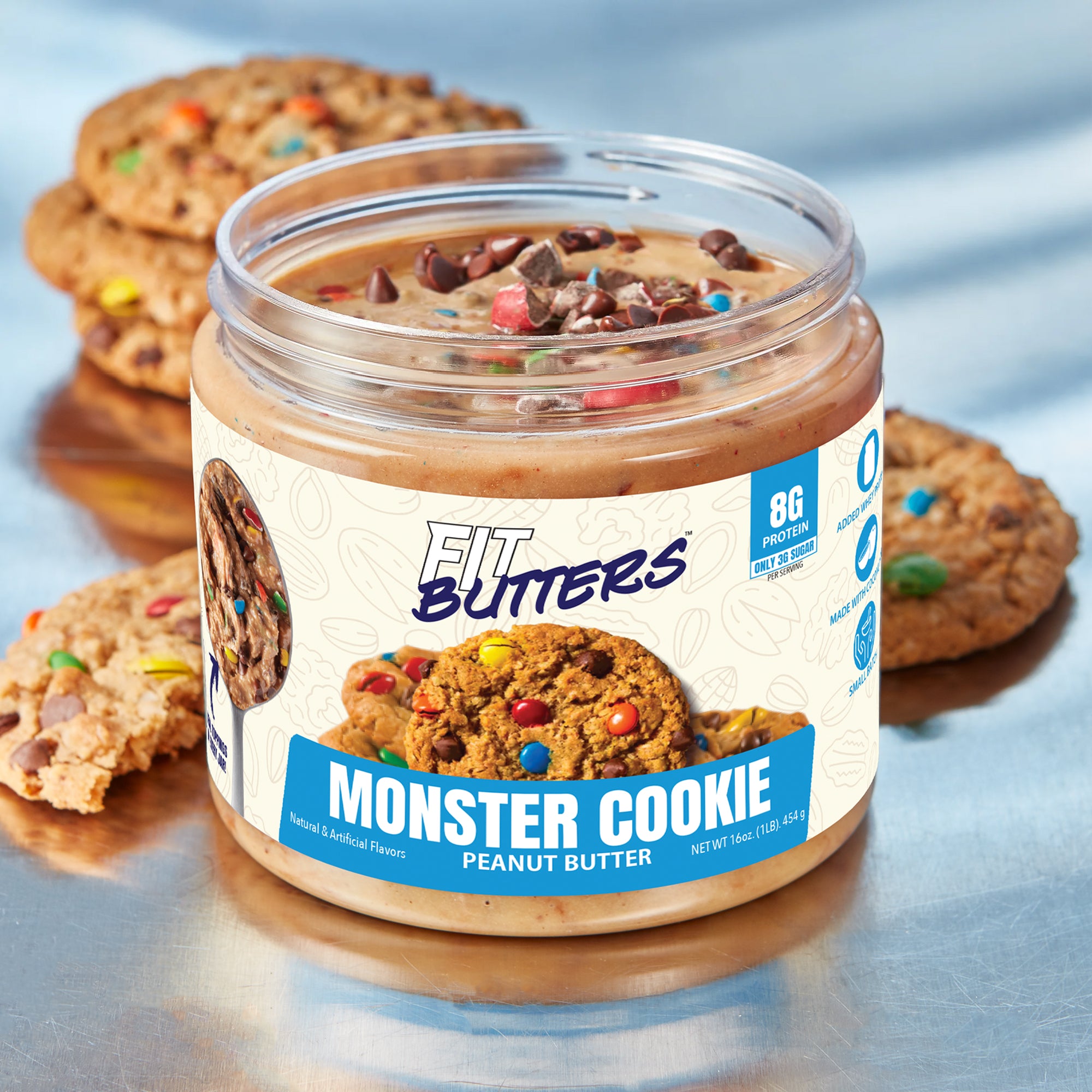 FIt Butters Monster Cookie Peanut Butter – Fit Butters