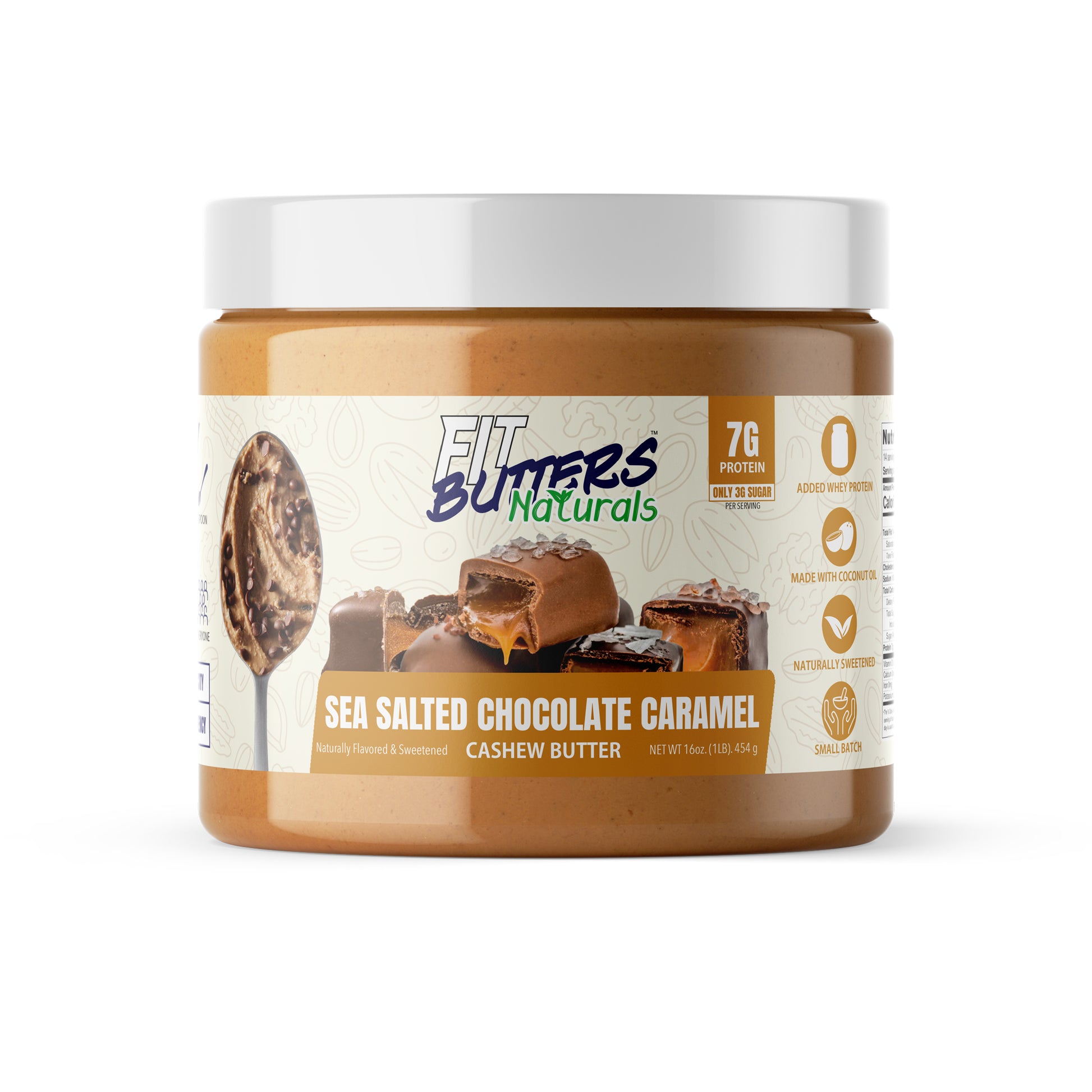 Naturals Sea Salted Chocolate Caramel Cashew Butter