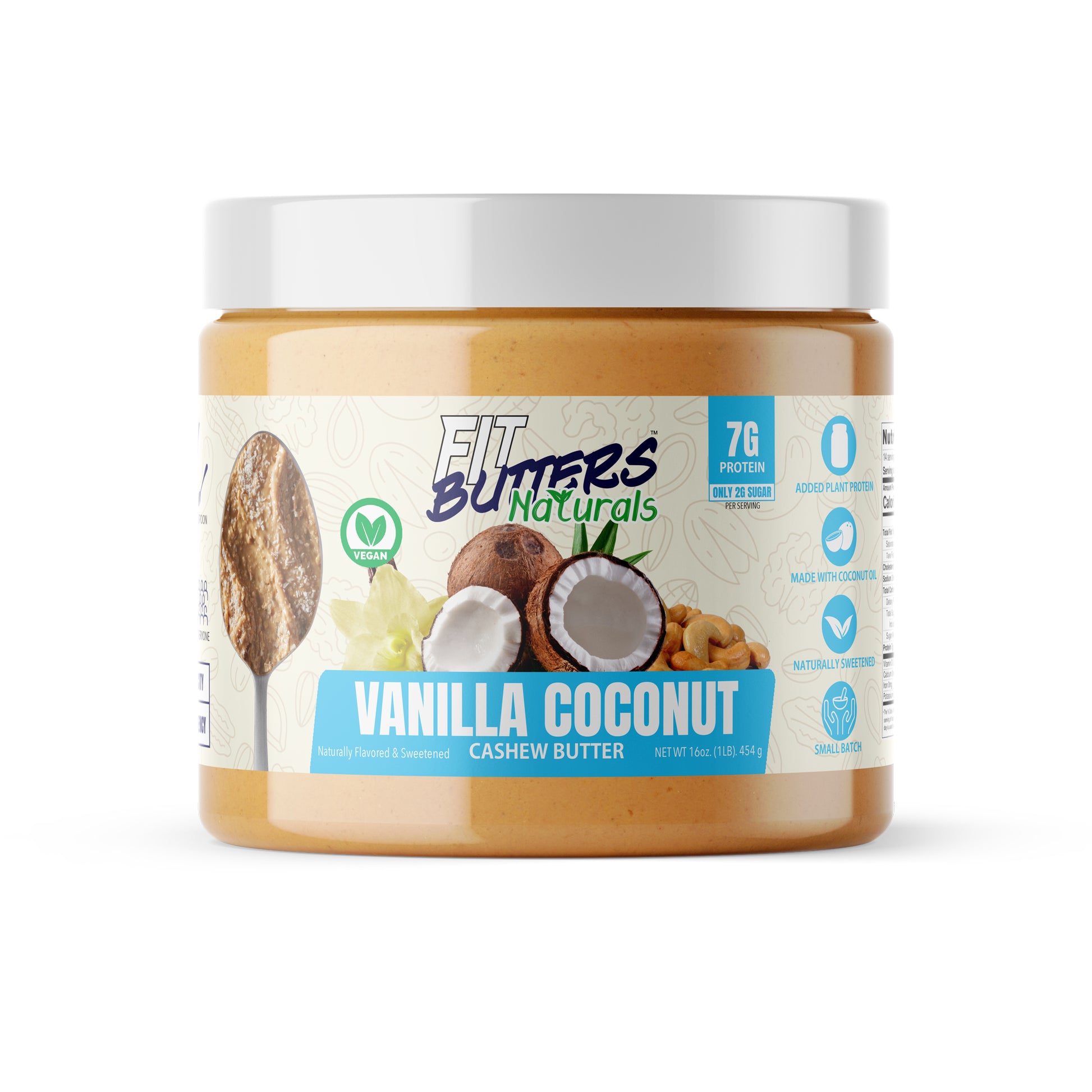 Naturals Vanilla Coconut Cashew Butter (Vegan)