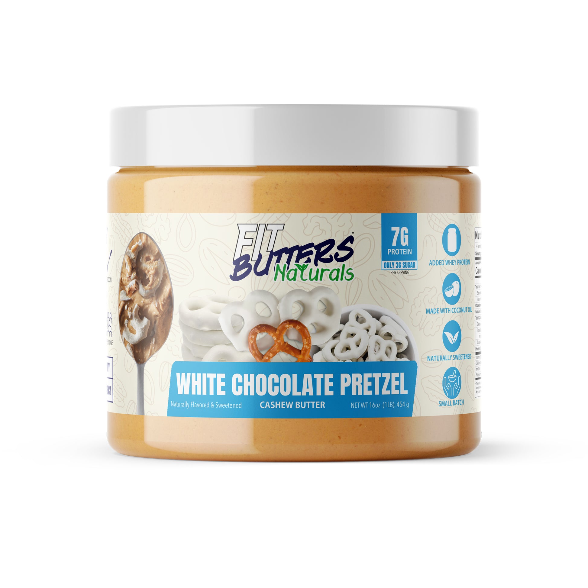 Naturals White Chocolate Pretzel Cashew Butter