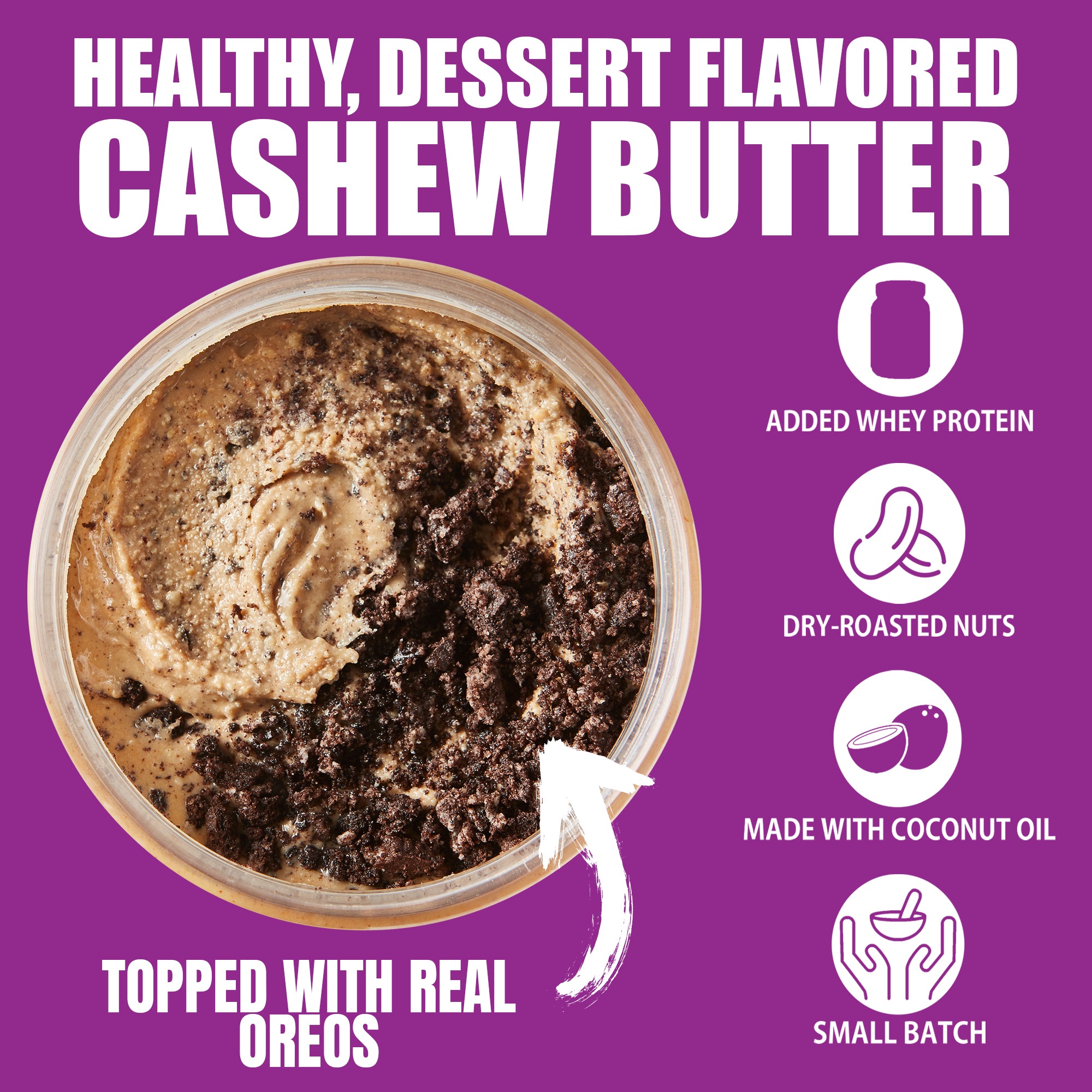 FIt Butters Rory's Cookie Monster Madness Cashew Butter – Fit Butters