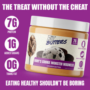 Rory's Cookie Monster Madness (Cookies & Cream Cashew Butter)